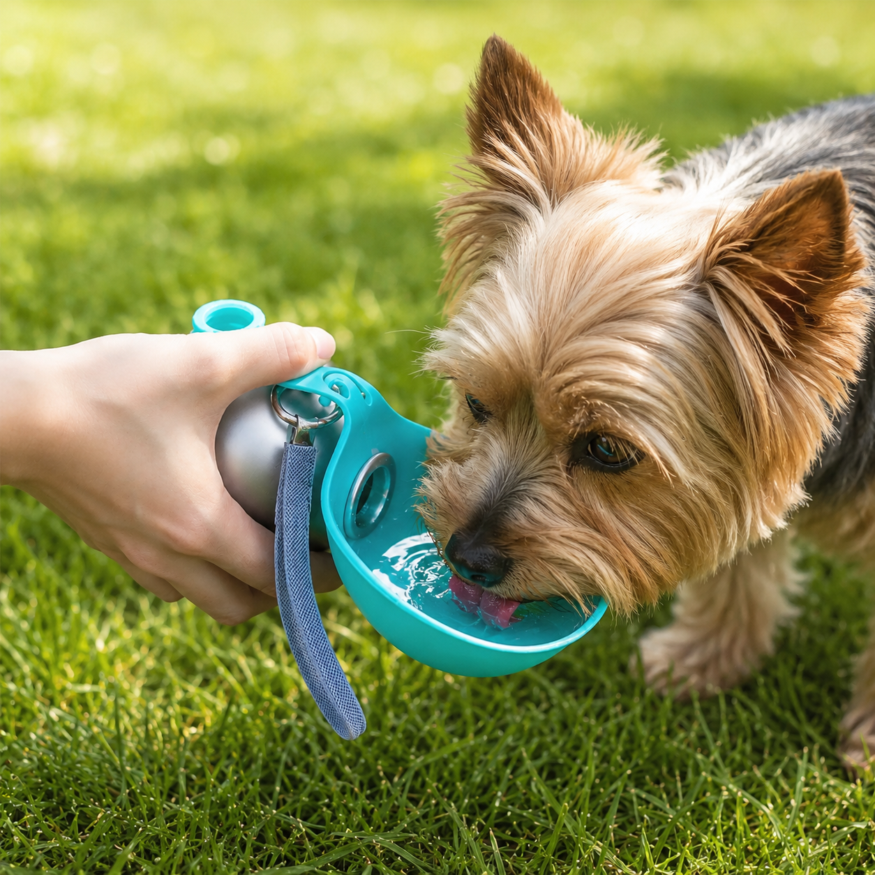 HydroPet | Bebedero Portátil 2 en 1 para Perros