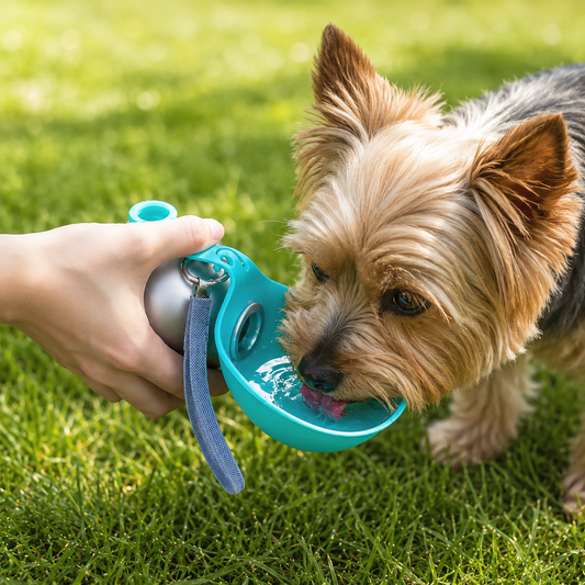 HydroPet | Bebedero Portátil 2 en 1 para Perros